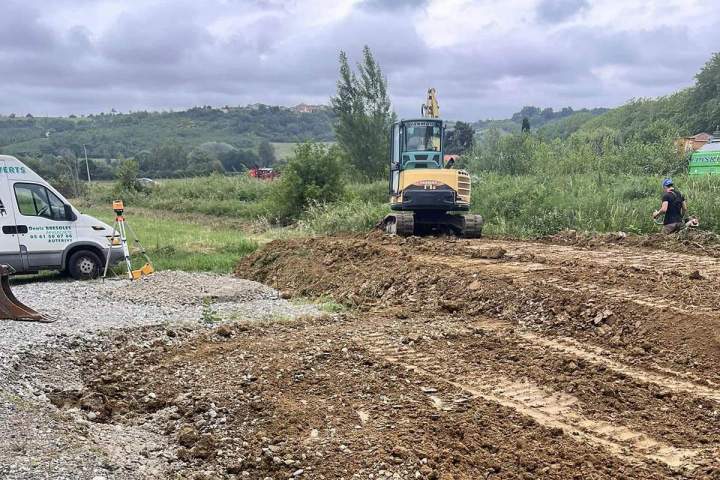 Terrassement de terrain Auterive