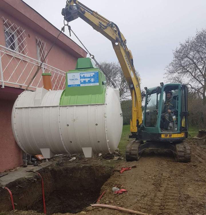 Installation de micro station Auterive