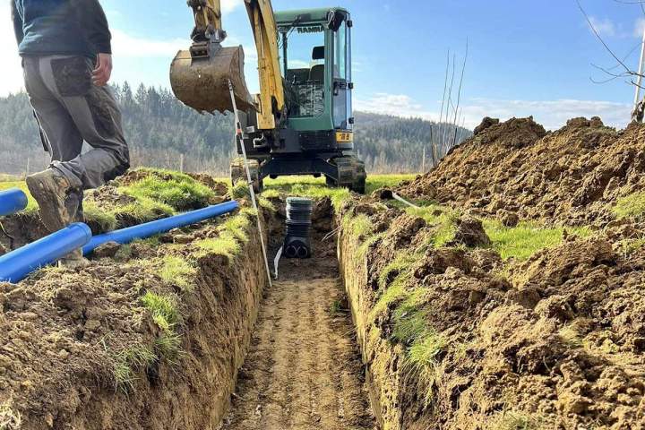 Installation de micro station Auterive